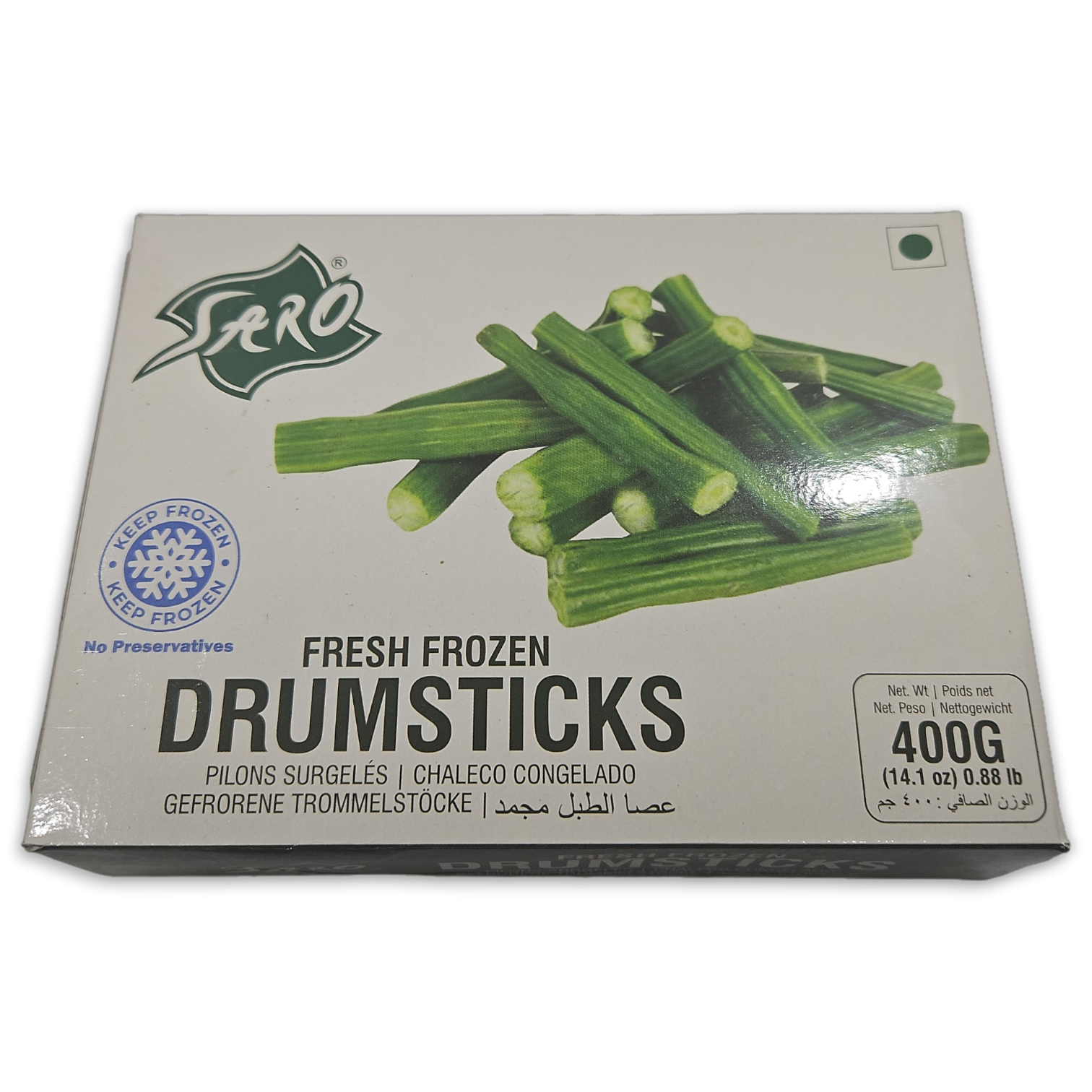 Saro Drumsticks Blanced 24 x 400g -IN