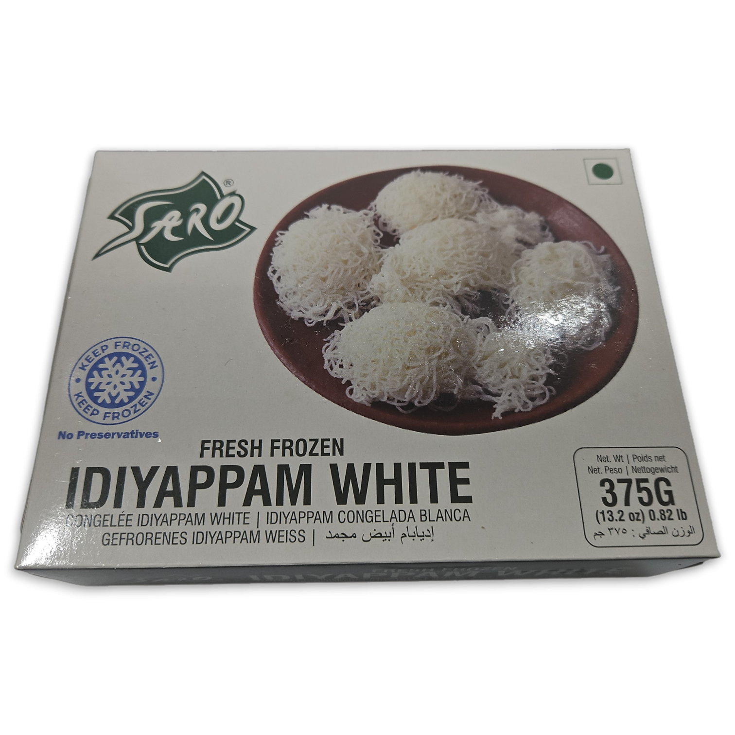 Saro Idiyappam White 24 x 375g -IN