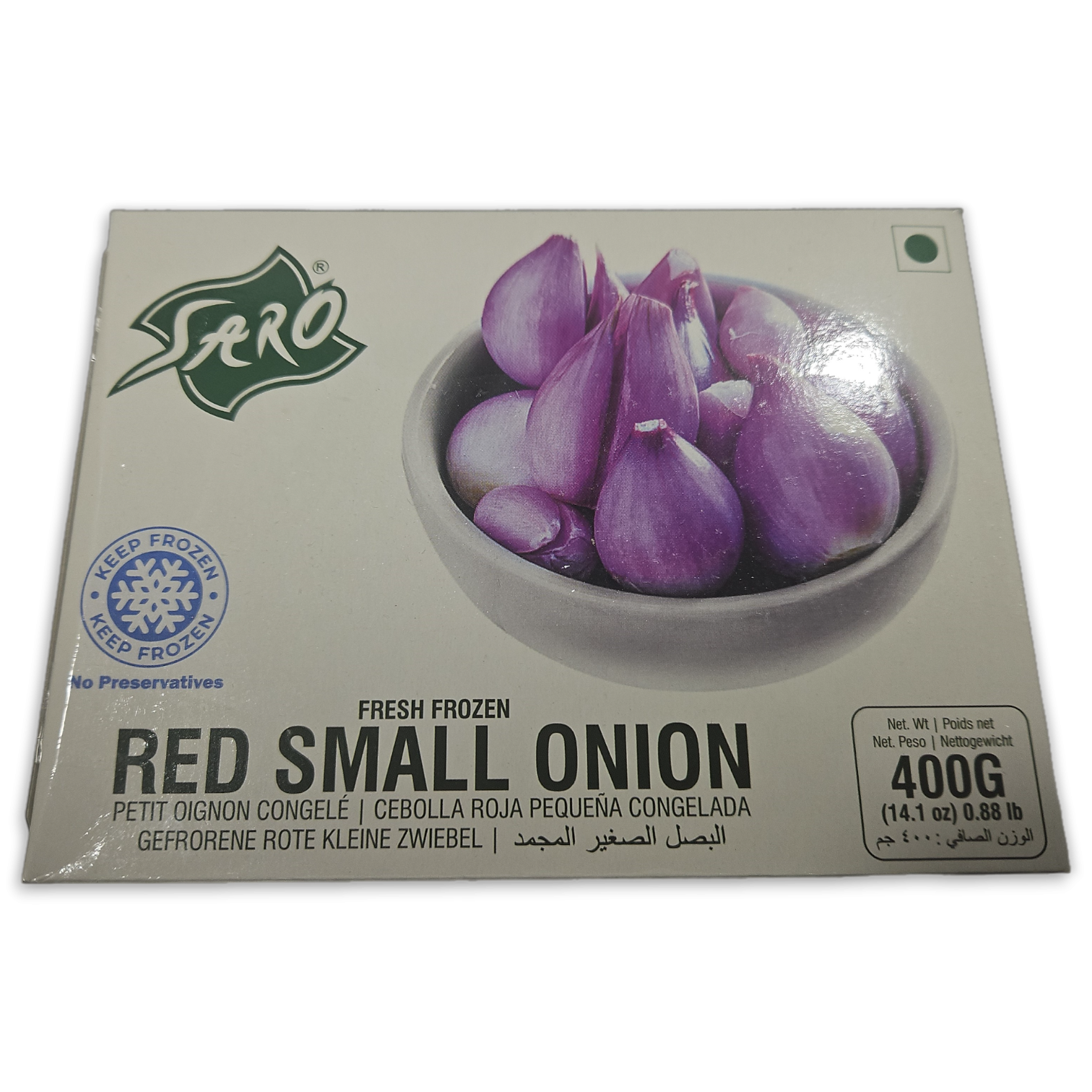 Saro Shallot Peeled Blanced 24 x 400g -IN