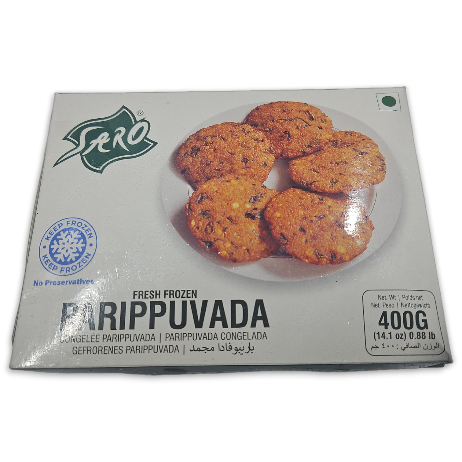 Saro Parippuvada 24 x 400g -IN