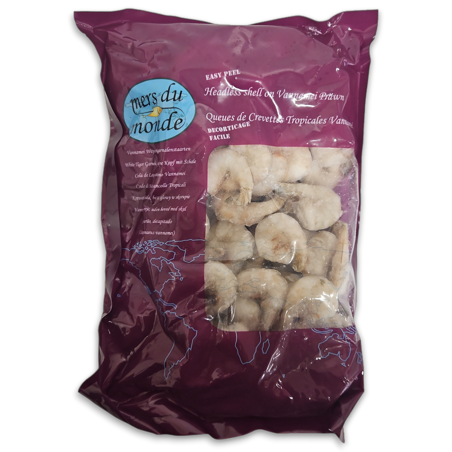 MdM Vannamei Shrimps HLSO ezp 31/40 IQF 10 x 1kg 30% -VN