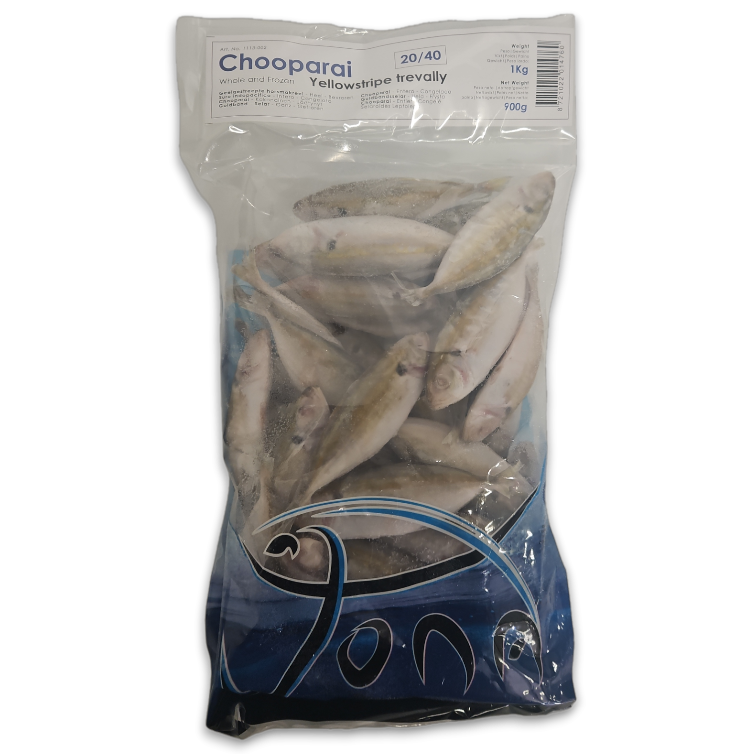 Jona Chooperai WR 20/40 IQF 10 x 1kg 10% -IN