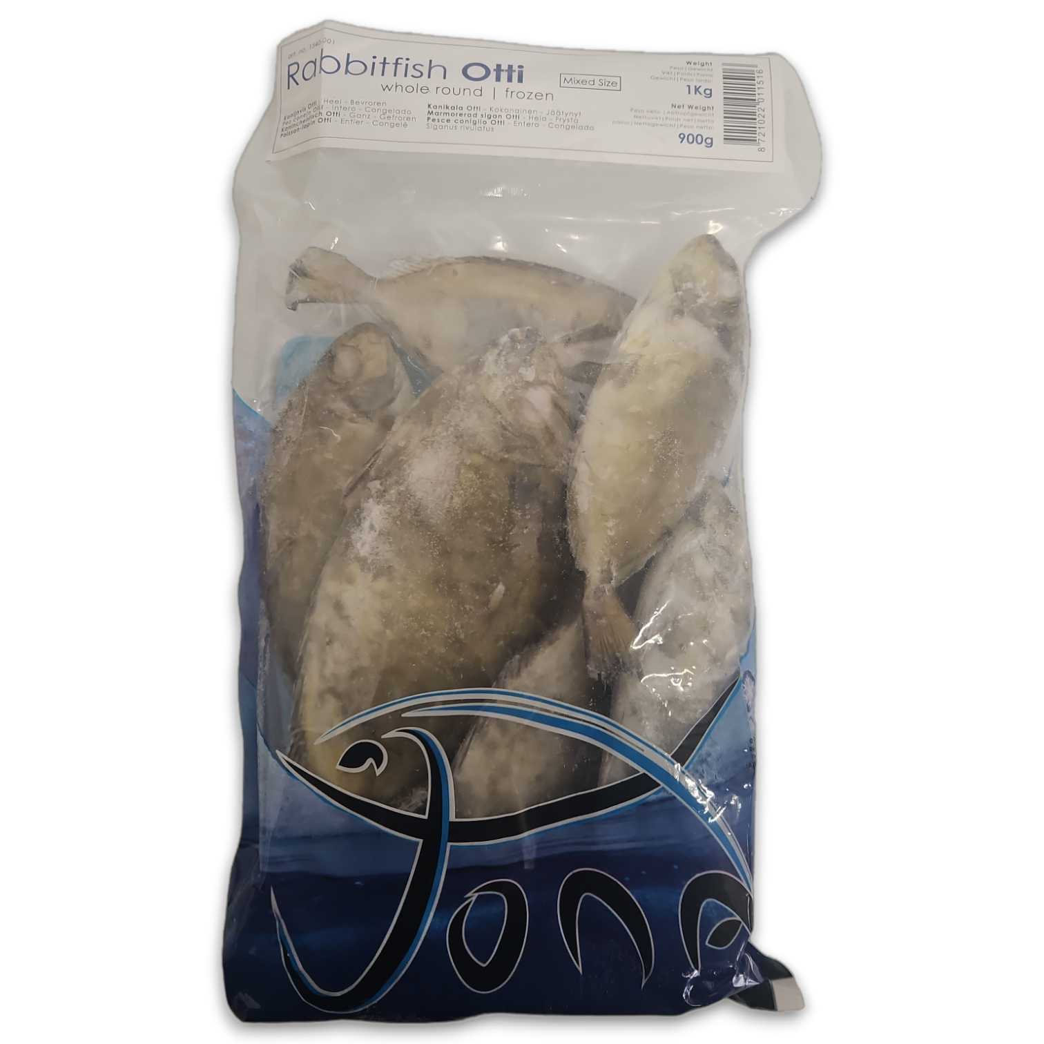 Jona Rabbit fish Otti WR O/R IQF 10 x 1kg 10% -IN