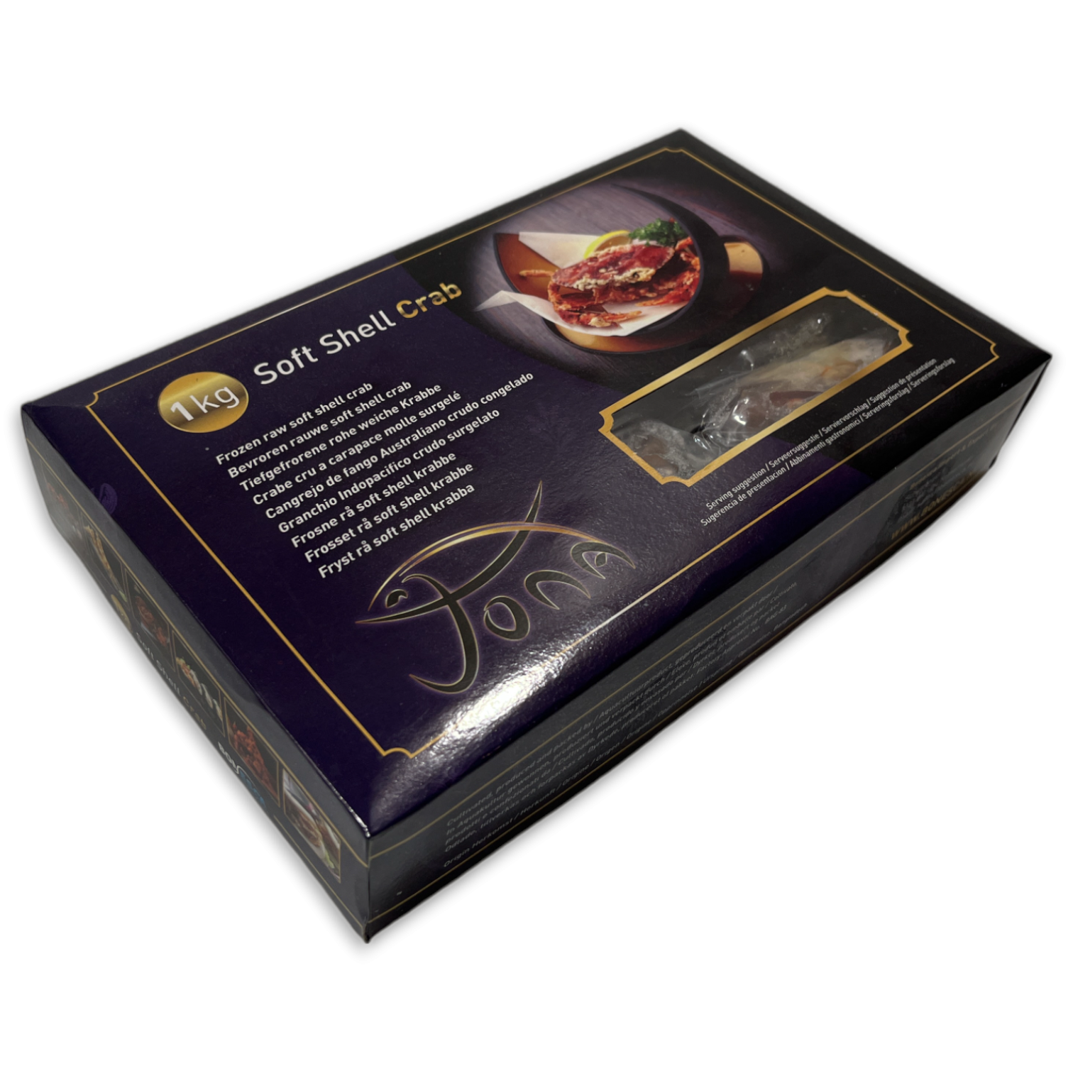 Softshell Crabs Cleaned Medium 24 pcs 10 x 1000 Gr- BD
