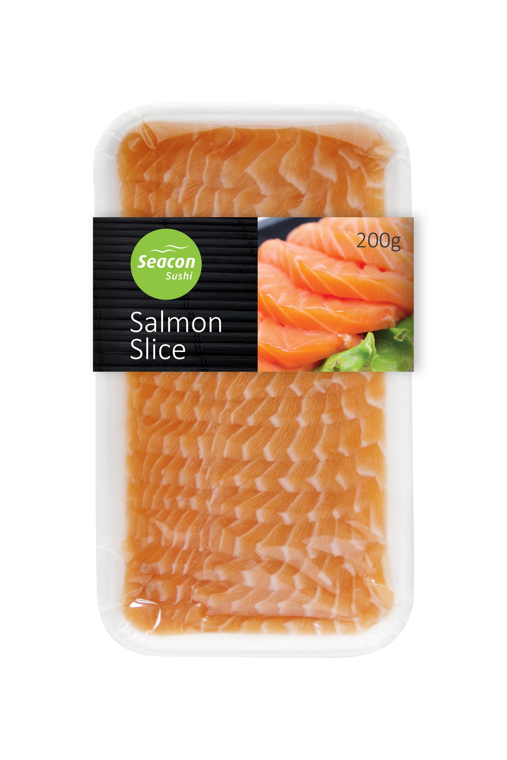 Salmon Slice 200g/20pcs 2 x 2 KG