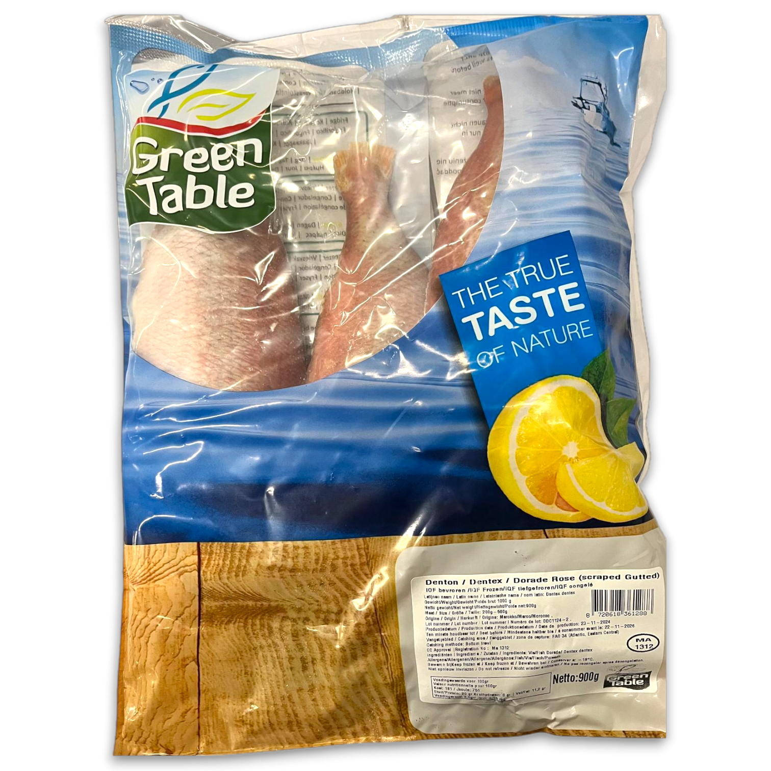 Snapper/Denton WG 200-500g IQF 10 x 1kg 10%-MA