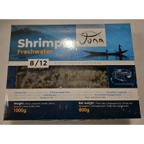 Jona Fresh Water shrimps HOSO 8/12 10 x 1 kg 20%-BD