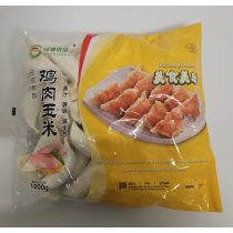 Chicken & Corn Gyoza 日式鸡肉玉米煎饺 IQF 5 x 1kg -IT