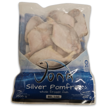 Jona Silver Pomfret WR 80-100g IQF 10 x 1 kg 20% -CN