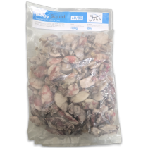 Jona Baby Squid PBO 60-80g IQF 10 x 1kg 20% -IN