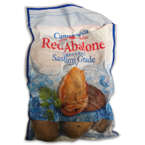 Red Abalone Raw With Shell and guts IQF 10x1 kg 9p 100%NW-CL