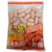 Meng Fu 脆皮亲亲肠 Spiced Chicken Sausage IQF 16 x 360g -ES