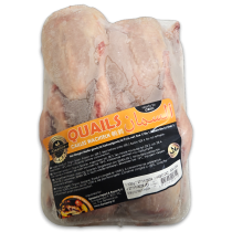 Quaility Cleaned Mother Quails 190g-UP Tray 6 x ~760g -ES