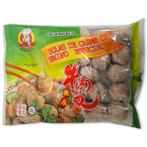 Meng Fu 撒尿牛肉丸 Special Stuffed Beef Balls IQF 16 x 360g -ES