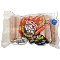 Meng Fu Taiwan Pork Sausage Black Pepper VP 16 x 430g -ES