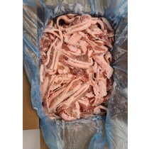 BBD 2-23 Sliced Pork Bellies Miscuts Rind-on 1 x 5 kg - ES