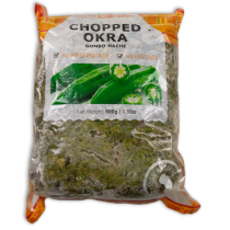 Frozen Chopped Okra 25 x 500g-CM