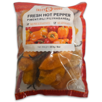 Tasty Yellow Hot peppers/pili pili 45 x 227g -CM