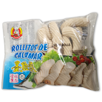 Meng Fu 蒙福 墨鱼卷 Stuffed Squid Rolls 16 x 360g - ES