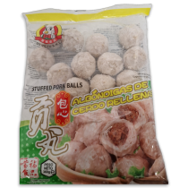 Stuffed Pork Loins Balls 蒙福 包心贡丸 Meng Fu 16 x 360 grs -ES