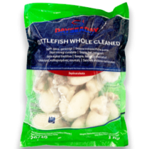 DSD Cuttlefish Whole Clean 40/60 IQF 10 x 1kg 20%-IN