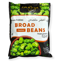 Dunya Frozen Peeled Broad Beans 20 x 400g -EG