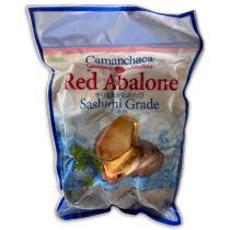 Red Abalone Raw With Shell and guts IQF 10x1 kg 7p 100%NW-CL