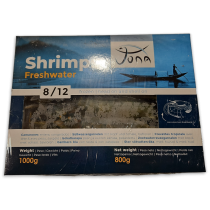 Jona Fresh Water shrimps HOSO 8/12 10 x 1 kg 20%-BD