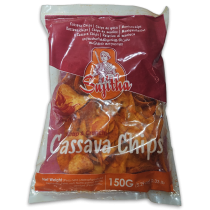 Sujitha Cassava Chips (Extra Hot) Jar 20 x 150 g -IN