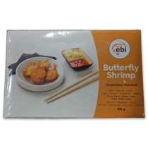 Butterfly breaded vannamei shrimps 26/30 20 x 500g - VN