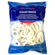 DSD Illex Squid Rings 3-7cm IQF 1 x 10kg 30% -CN