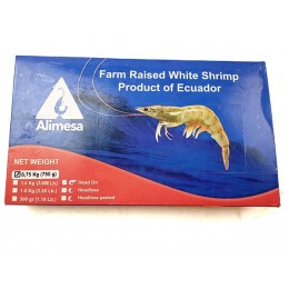 Vannamei Shrimps HOSO 30/40 6 x 1 kg 25% -EC Vannamei Shrimps HOSO 30/40 6 x 1 kg 25% -EC