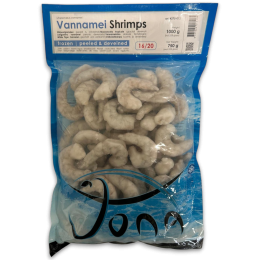 Jona Vannamei Shrimps P&D 16/20 IQF 10 x 1kg 25%-IN