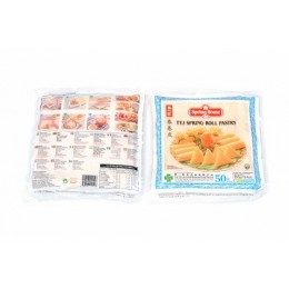 TYJ Spring Roll Pastry 190 mm 50 leaves 20 x 500 gr-SG TYJ Spring Roll Pastry 190 mm 50 leaves 20 x 500 gr-SG