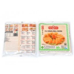 TYJ Spring Roll Pastry 215 mm 40 leaves 20 x 500 gr-SG TYJ Spring Roll Pastry 215 mm 40 leaves 20 x 500 gr-SG