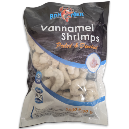 Bonemer Vannamei Shrimps P&D 16/20 IQF 10 x 1kg 30%-IN