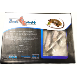 Bonemer Blue Swimming Cut Crab 11-15 12x1kg 35%-CN Bonemer Blue Swimming Cut Crab 11-15 12x1kg 35%-CN