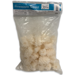 Jona Pineapple Squid 4-6cm IQF 10 x 1kg 30% -CN