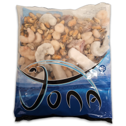 Jona Seafood Mix Mussel IQF 10 x 1kg 20% -PT