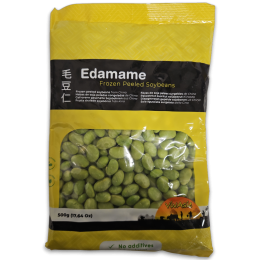 Vivasie Edamame Beans Peeled IQF 20 x 500g -CN