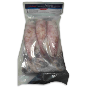 DSD Indian Squid Loligo 3/6 WR 6 x 2kg Block 10% -IN