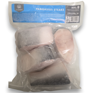 Sealight Pangasius Steaks 170-230g VP 10 x 1kg 20% -VN