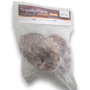 Jona Trevally Steaks S/ON B/IN 150-250g 10 x 1Kg 15% - LK