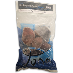 Little Tunny Steaks S/ON 100-300g IQF 10 x 1kg 20% -IN
