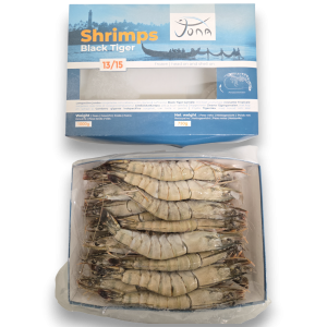 Jona Black Tiger HOSO 13/15 Semi IQF 10 x 1kg 25% -IN