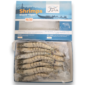 Jona Black Tiger HOSO 16/20 Semi IQF 10 x 1kg 25% -IN