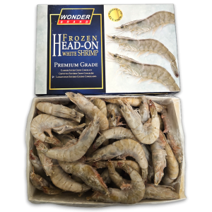 WB Vannamei shrimps HOSO 30/40 6 x 2kg 20% -EC