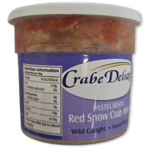 CB Red Snow Crab Meat Cup 6 x 1lb -ID