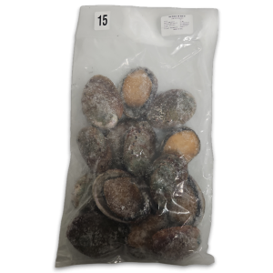 Red Abalone Raw With Shell and guts IQF 10x1kg 15p 100%NW-CL