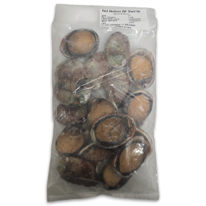 Red Abalone Raw With Shell and guts IQF 10x1kg 17p 100%NW-CL